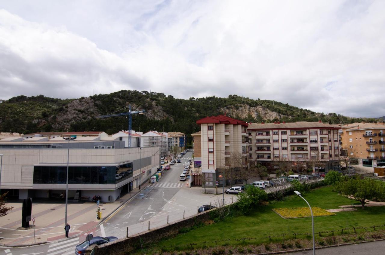 Pensión Ibai Ega Estella Exterior foto