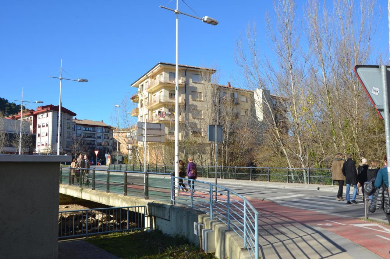 Pensión Ibai Ega Estella Exterior foto